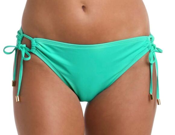 La Blanca Other - La Blanca Island Goddess Adjustable Loop Hipster Bikini Bottom 16 Seafoam NWT